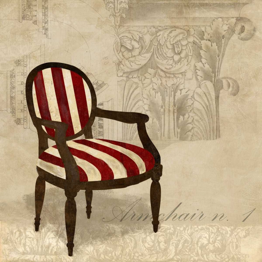 Armchair n. 1 art print by Remy Dellal for $57.95 CAD