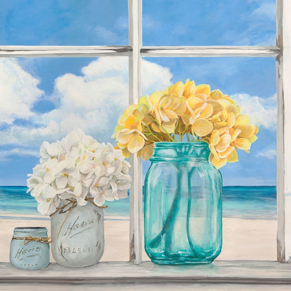 Atlantique (detail) art print by Remy Dellal for $57.95 CAD