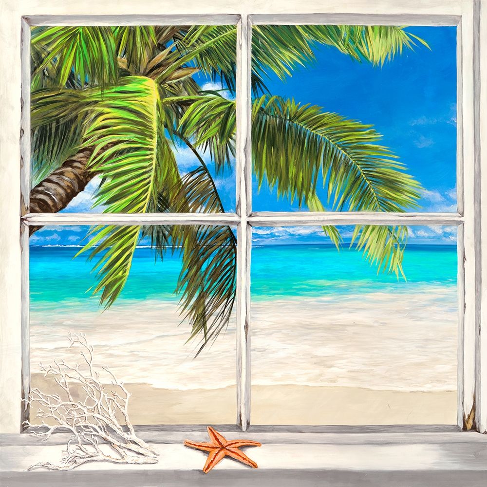 Horizon tropical l art print by Remy Dellal for $57.95 CAD