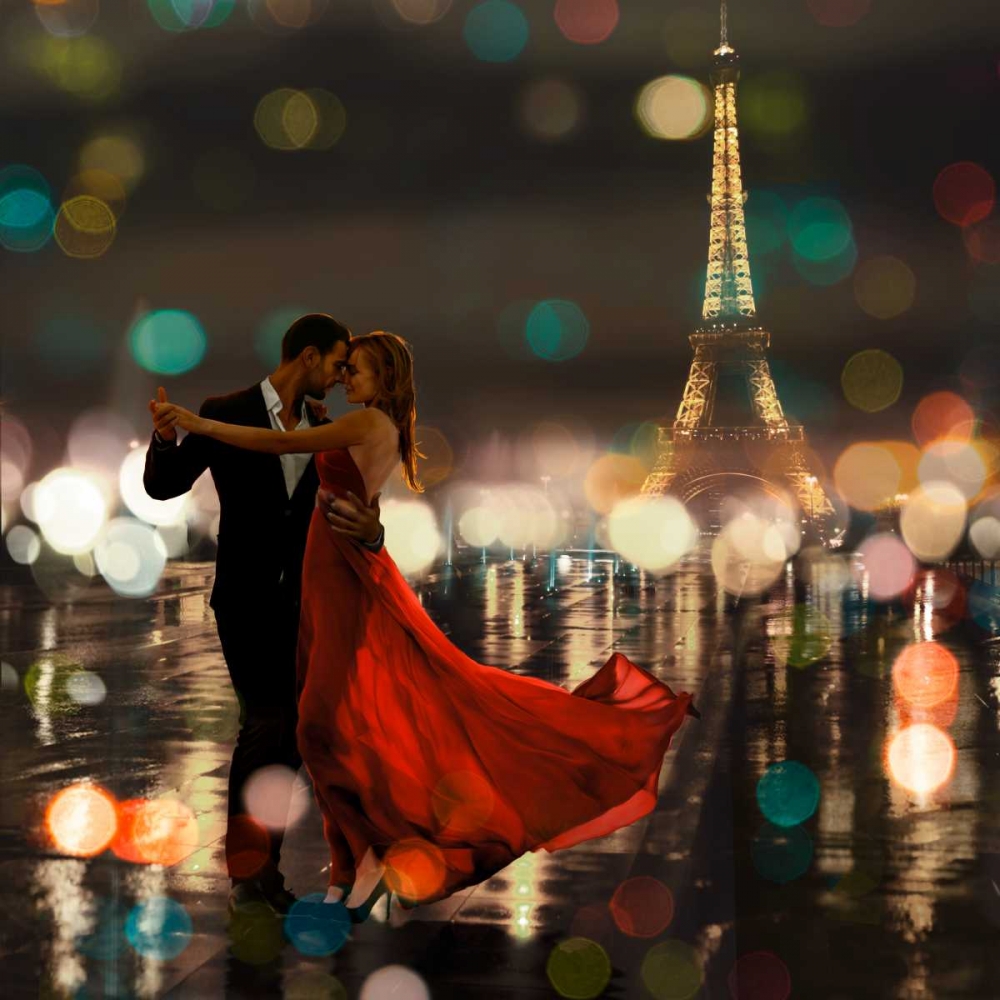 Midnight in Paris art print by Dianne Loumer for $57.95 CAD