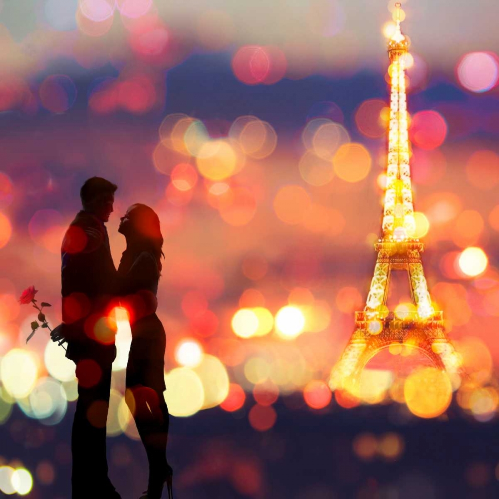 A Date in Paris (detail) art print by Dianne Loumer for $57.95 CAD