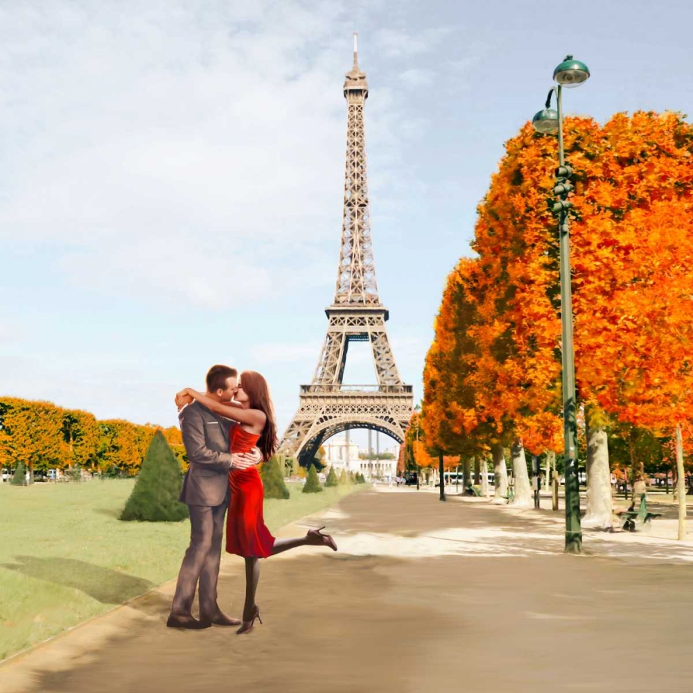 Boulevard of Trees  (detail) art print by Dianne Loumer for $57.95 CAD