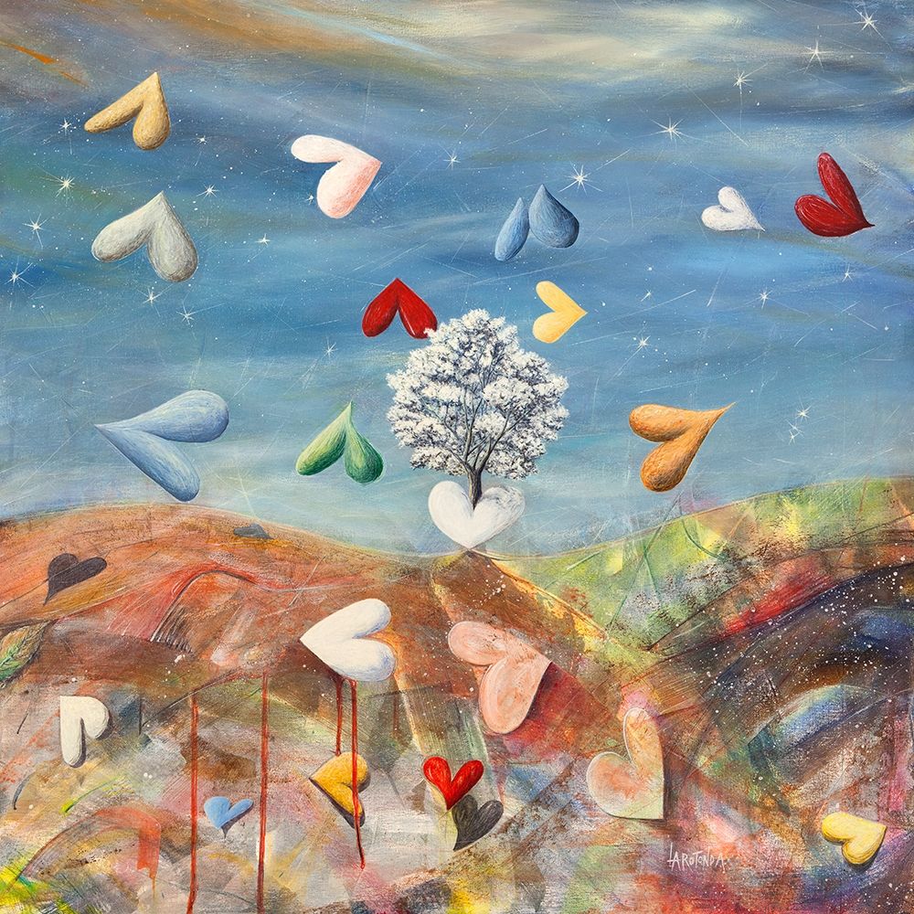 Cuori in liberta art print by Donato Larotonda for $57.95 CAD