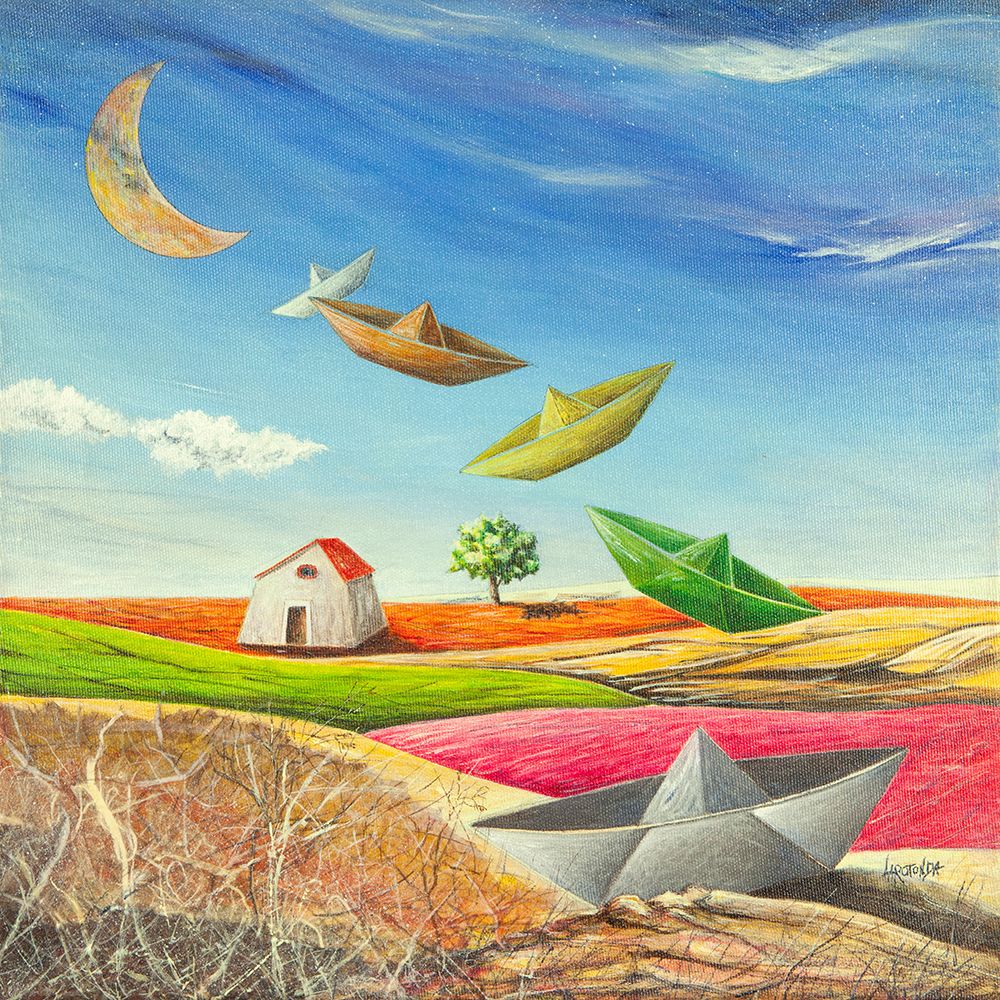 Viaggio nellinfinito art print by Donato Larotonda for $57.95 CAD
