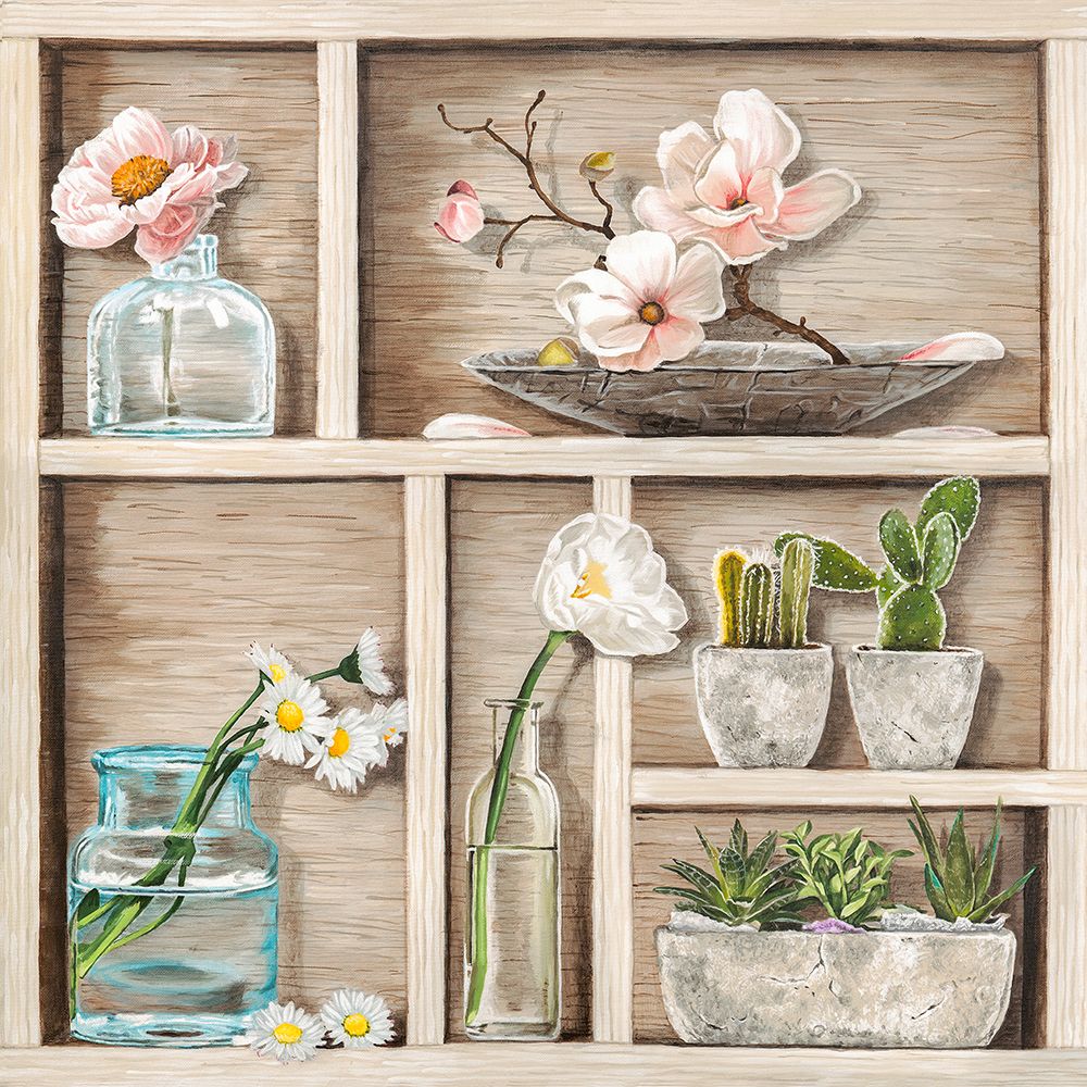 Fleurs et Memoires II art print by Elena Dolci for $57.95 CAD