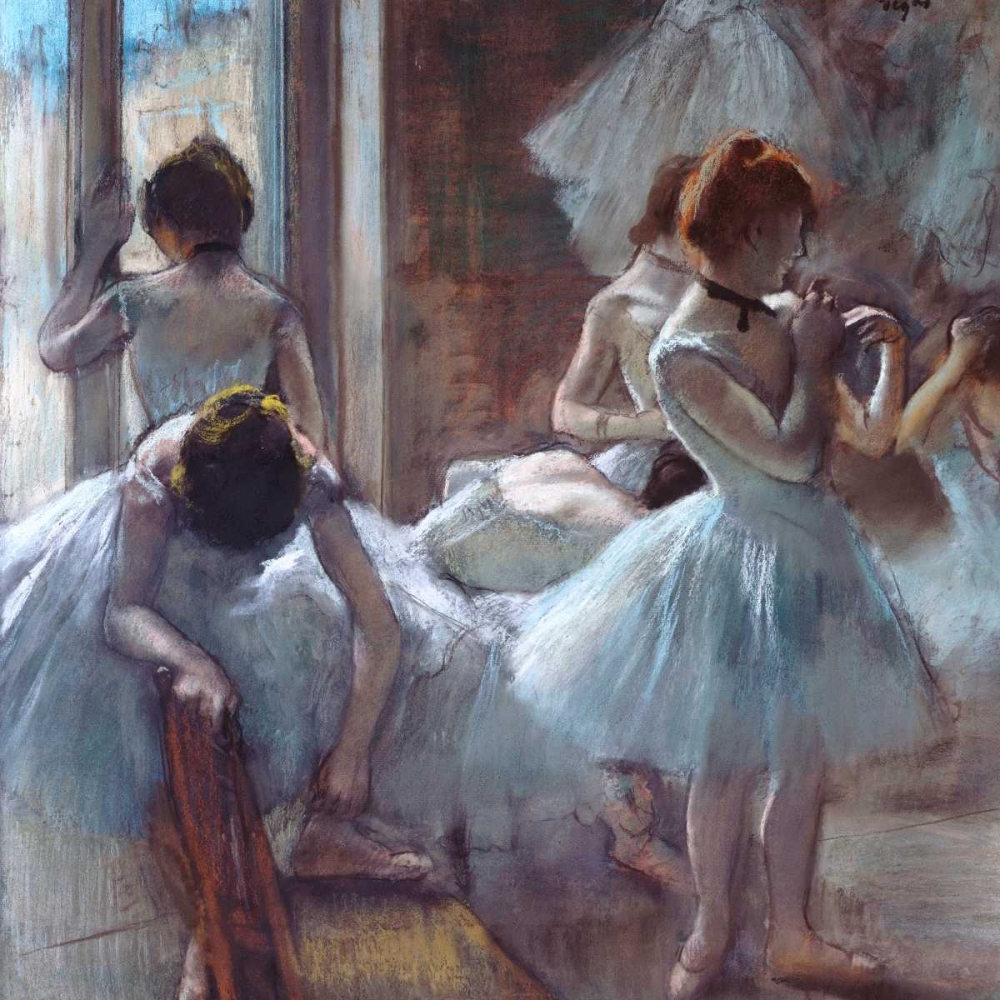 Dancers art print by Edgar Degas for $57.95 CAD