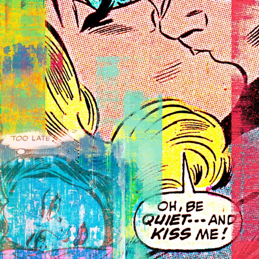 Be Quietâ€¦and Kiss Me! art print by Eric Chestier for $57.95 CAD