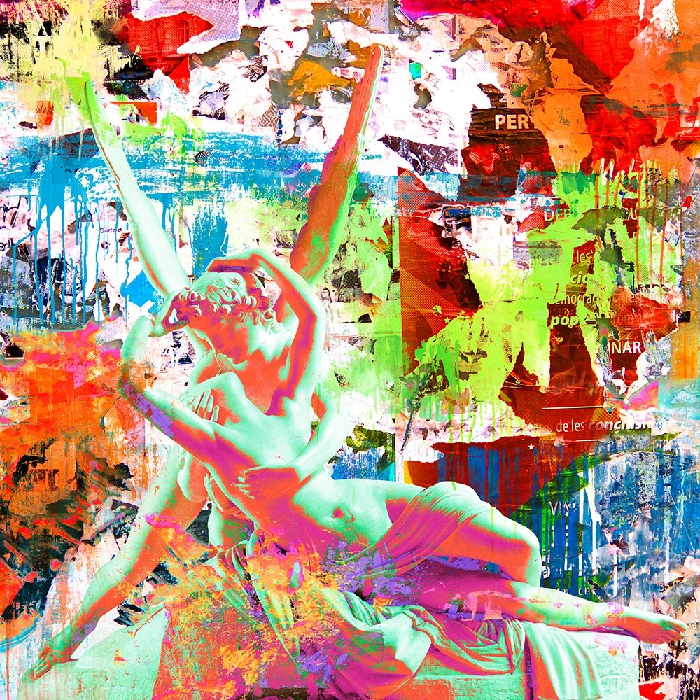 Cupid and Psyche (detail) art print by Eric Chestier for $57.95 CAD