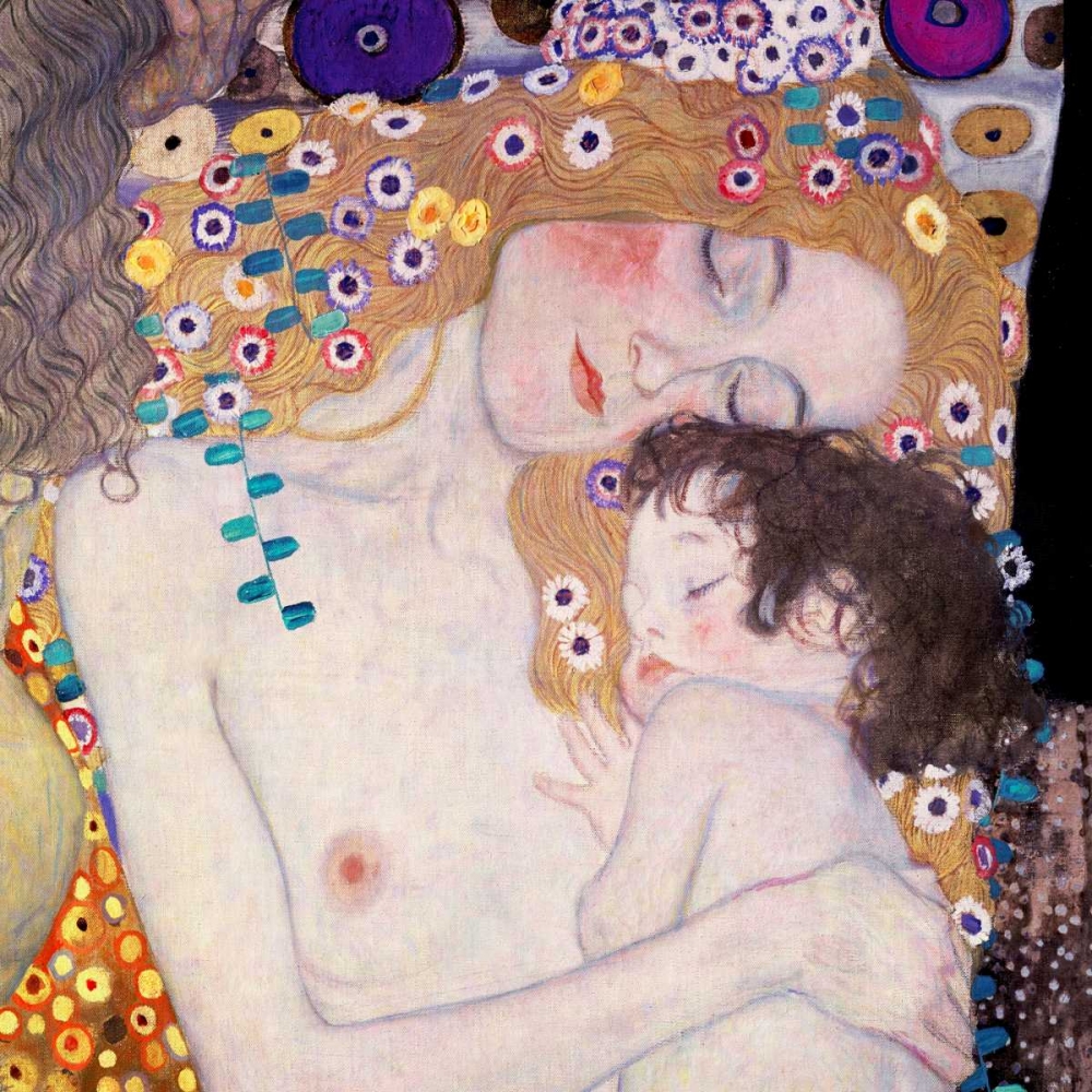 Le Tre eta della donna art print by Gustav Klimt for $57.95 CAD
