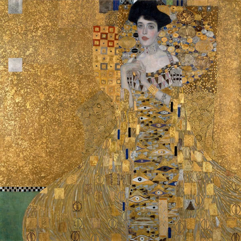 Portrait of Adele Bloch-Bauer art print by Gustav Klimt for $57.95 CAD