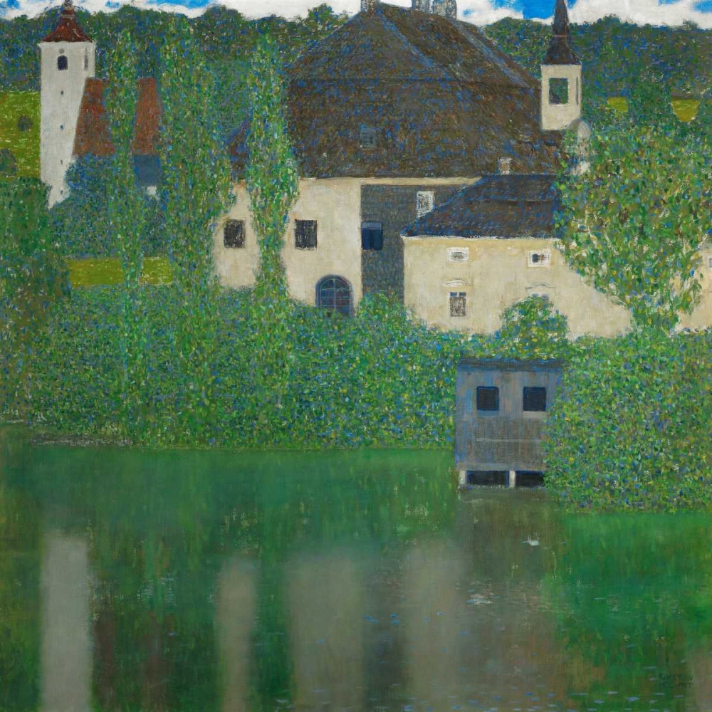 Schloss Kammer am Attersee art print by Gustav Klimt for $57.95 CAD