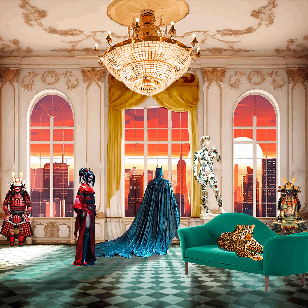 Surrealoft, The Palace (detail) art print by Gerard Madau for $57.95 CAD