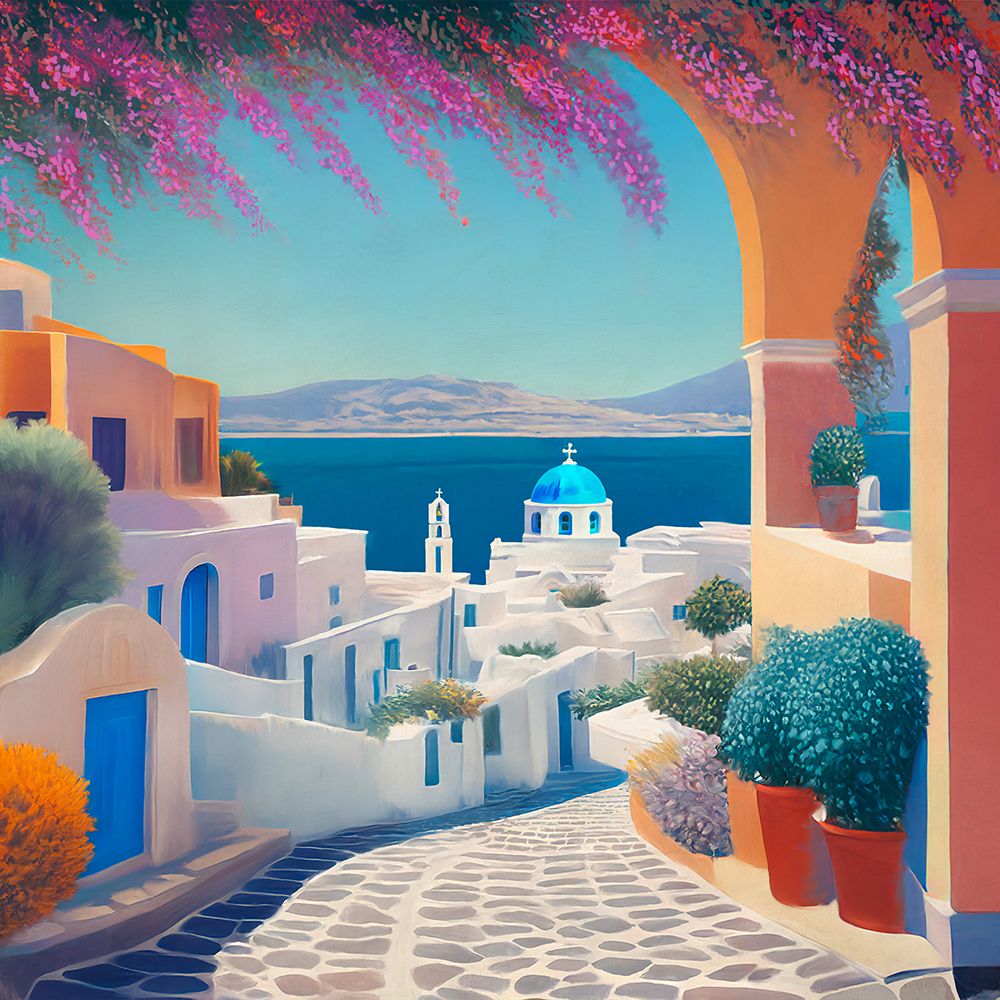 In Greece 1 art print by Hernan Navarro for $57.95 CAD