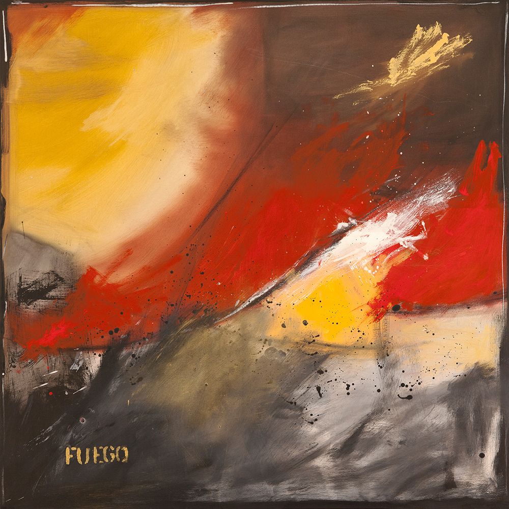 Fuego art print by H. Romero for $57.95 CAD