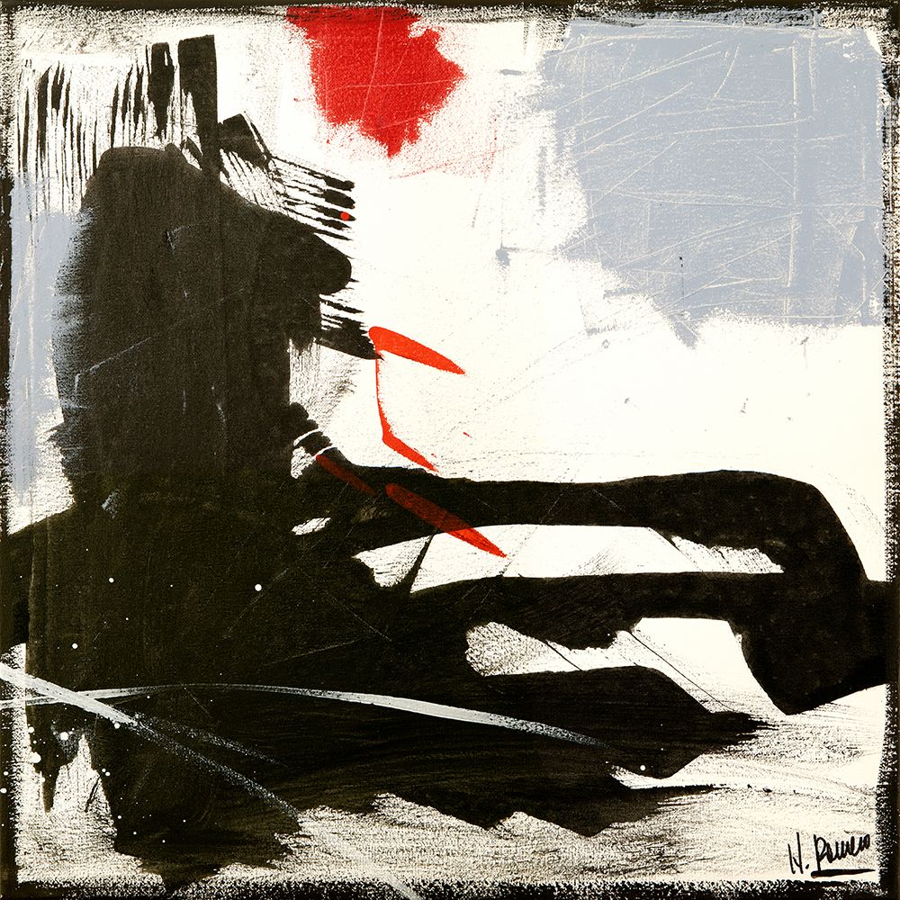 Black Sound II art print by H. Romero for $57.95 CAD