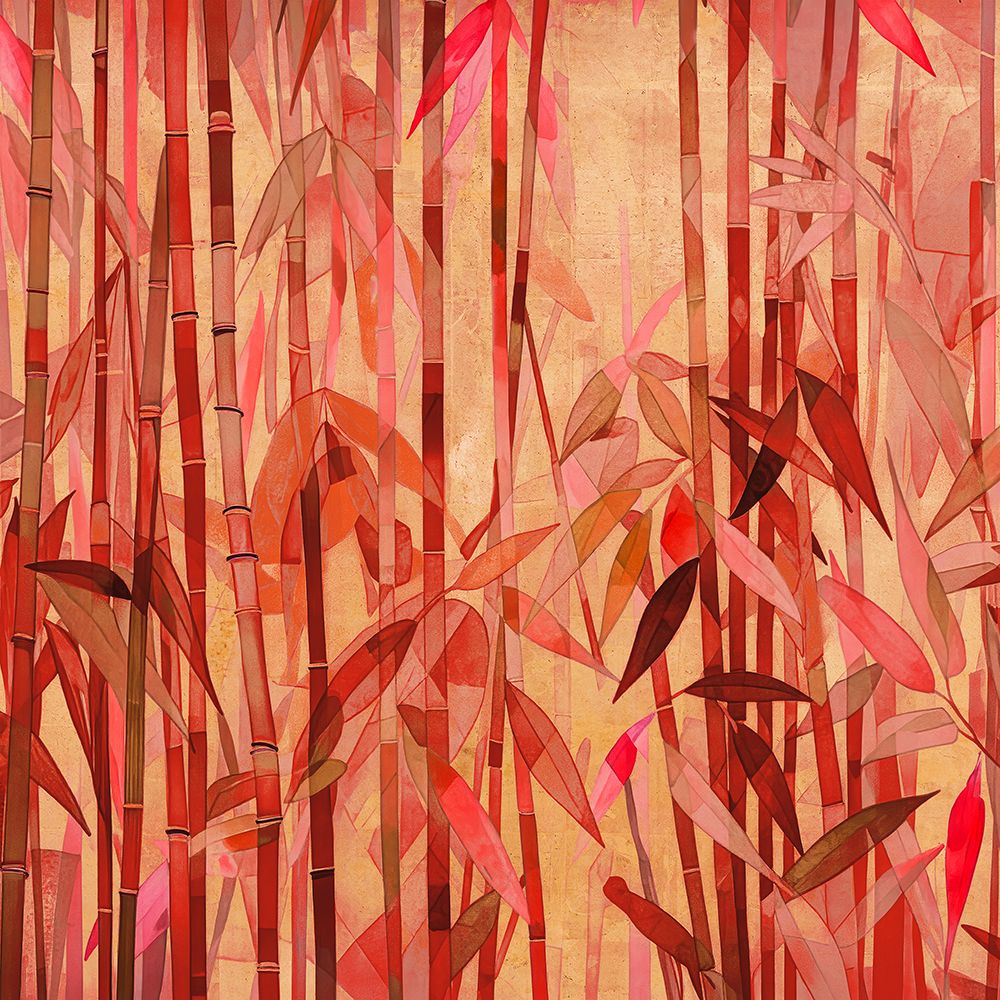 Bamboo Panel III (detail) art print by Joannoo for $57.95 CAD