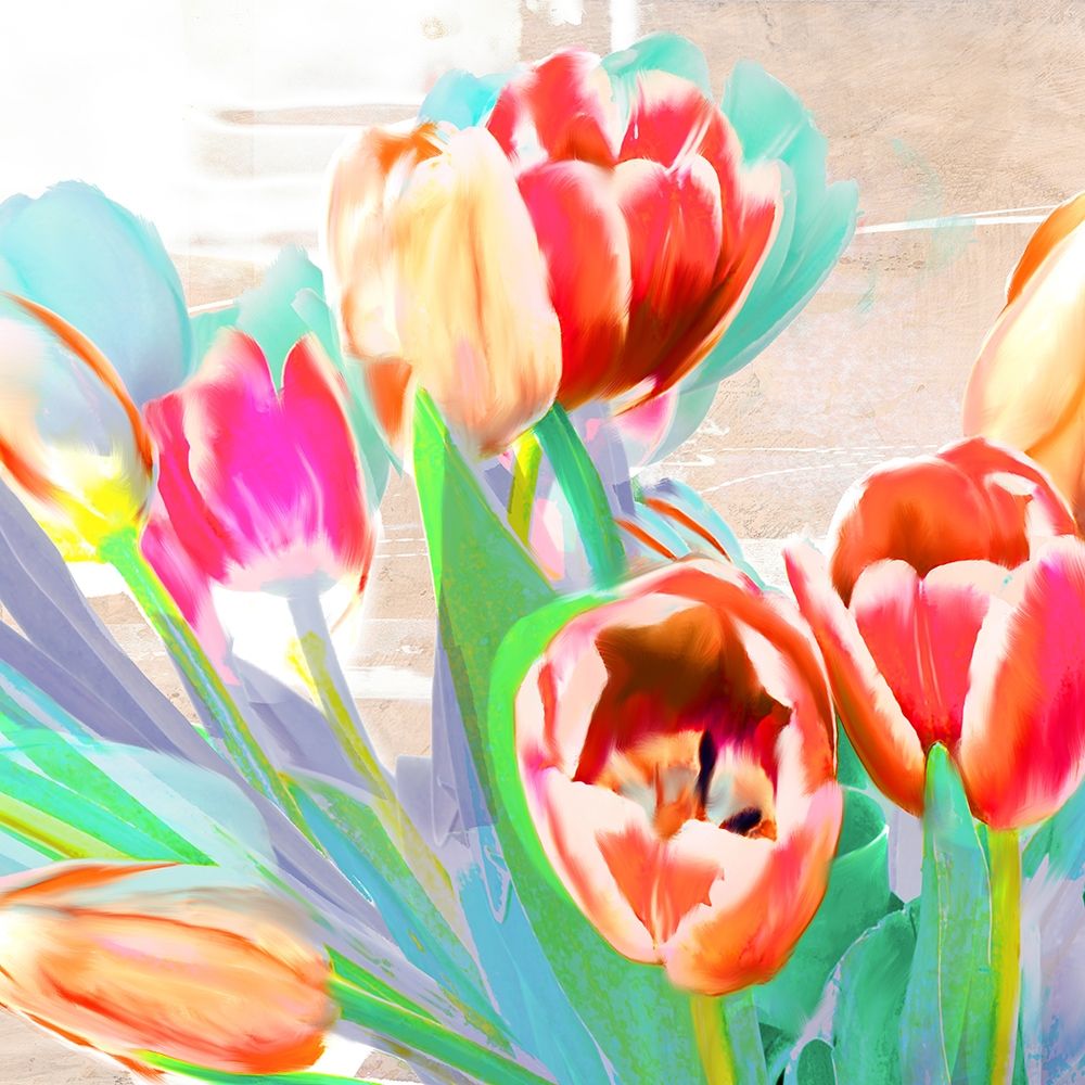 I dreamt of Tulips (detail) art print by Kelly Parr for $57.95 CAD
