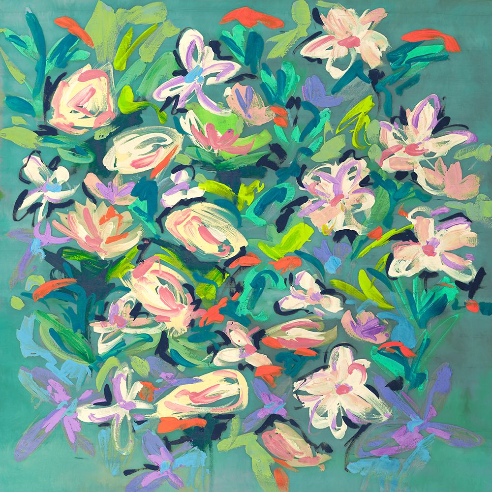 Waterlily Pond art print by Kelly Parr for $57.95 CAD