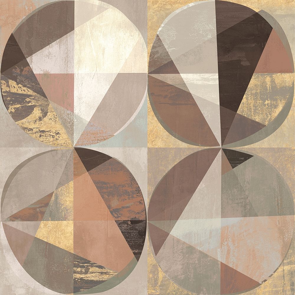 Terracotta and Gold art print by Rama Kaj for $57.95 CAD