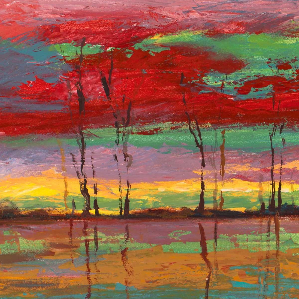 Tramonto sul bosco II art print by Lucas for $57.95 CAD