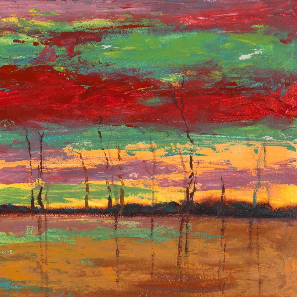 Tramonto sul bosco III art print by Lucas for $57.95 CAD