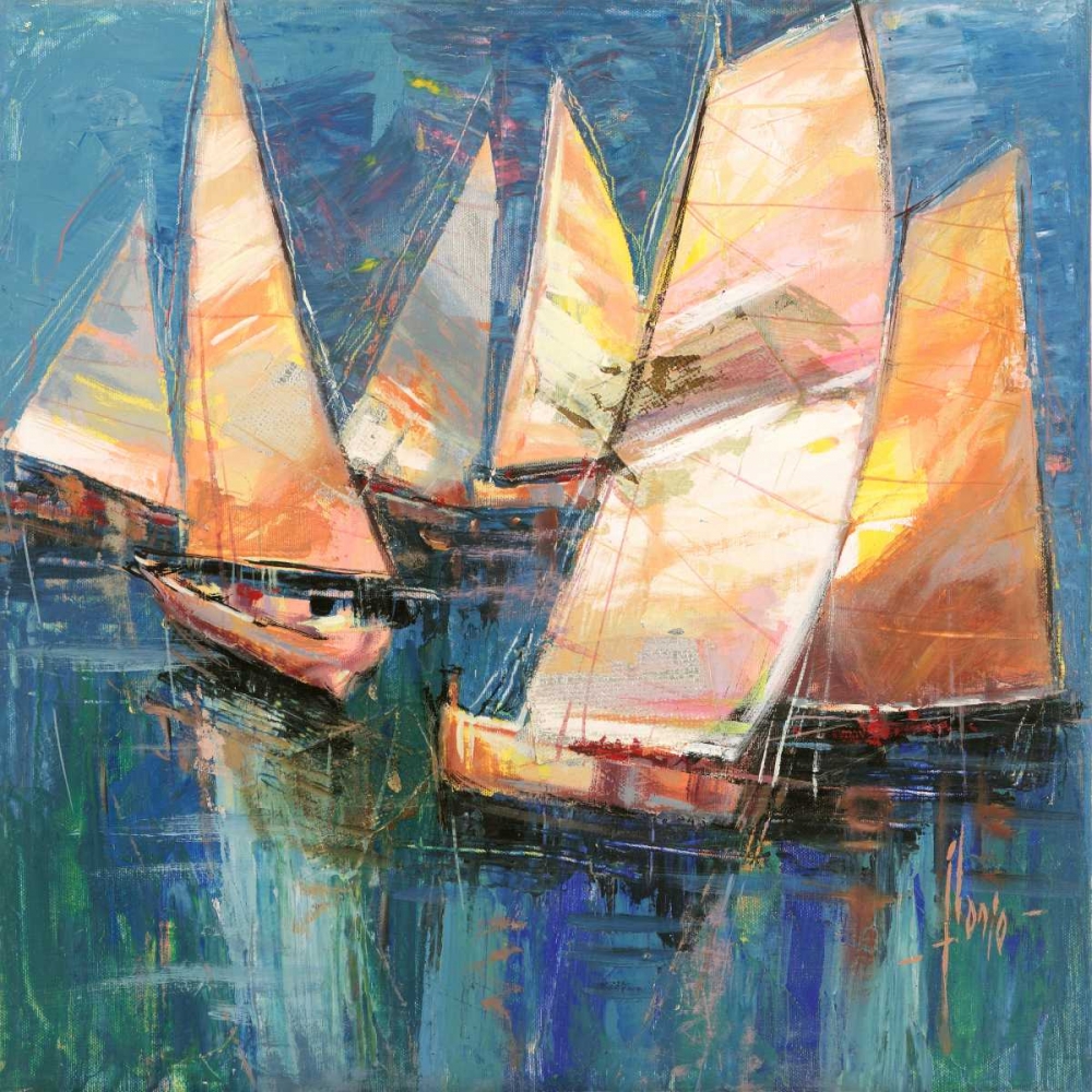 Veleggiando art print by Luigi Florio for $57.95 CAD