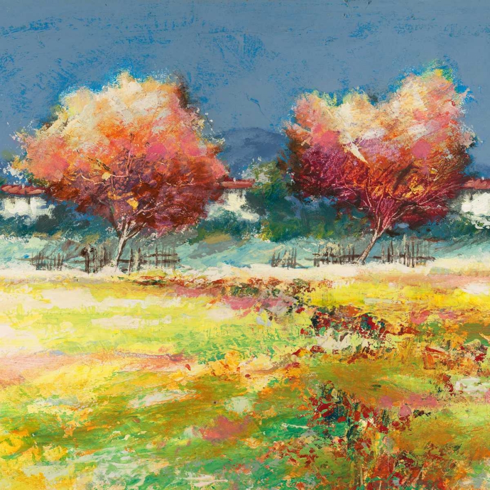 Alberi nel prato art print by Luigi Florio for $57.95 CAD