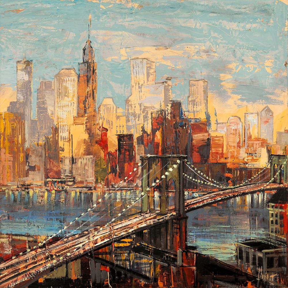 Sera su Manhattan art print by Luigi Florio for $57.95 CAD