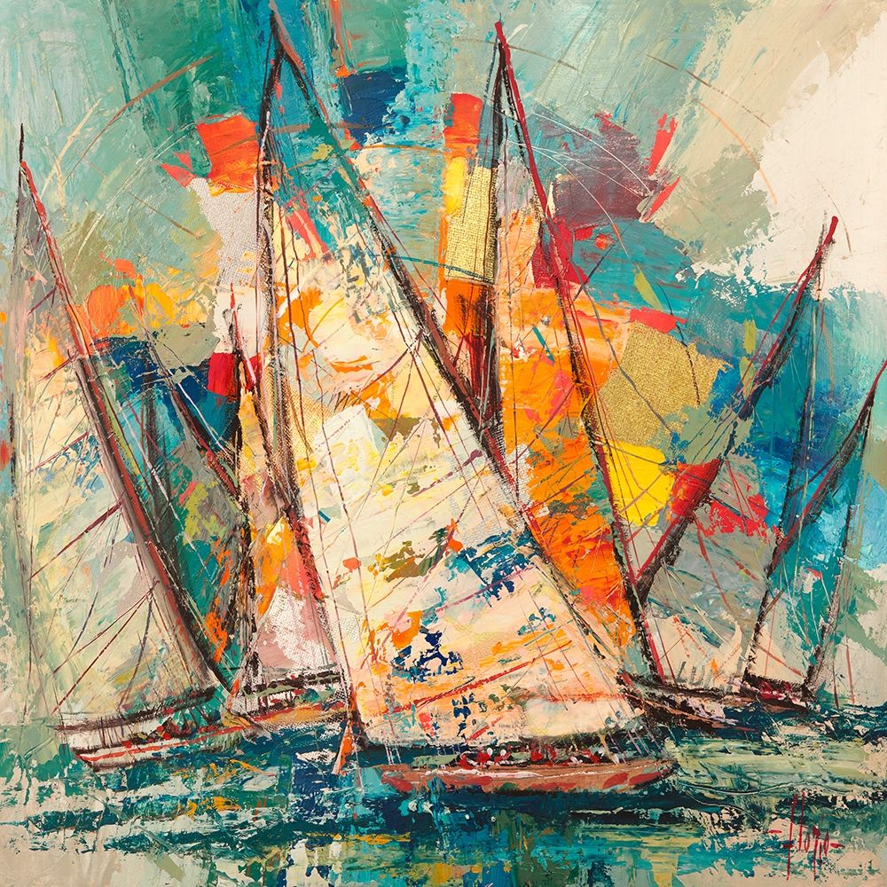 Regata sulloceano art print by Luigi Florio for $57.95 CAD