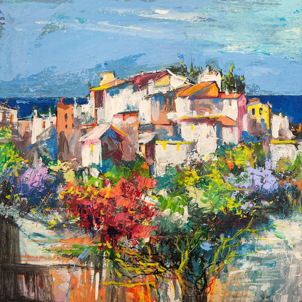 Borgo sul mare I art print by Luigi Florio for $57.95 CAD