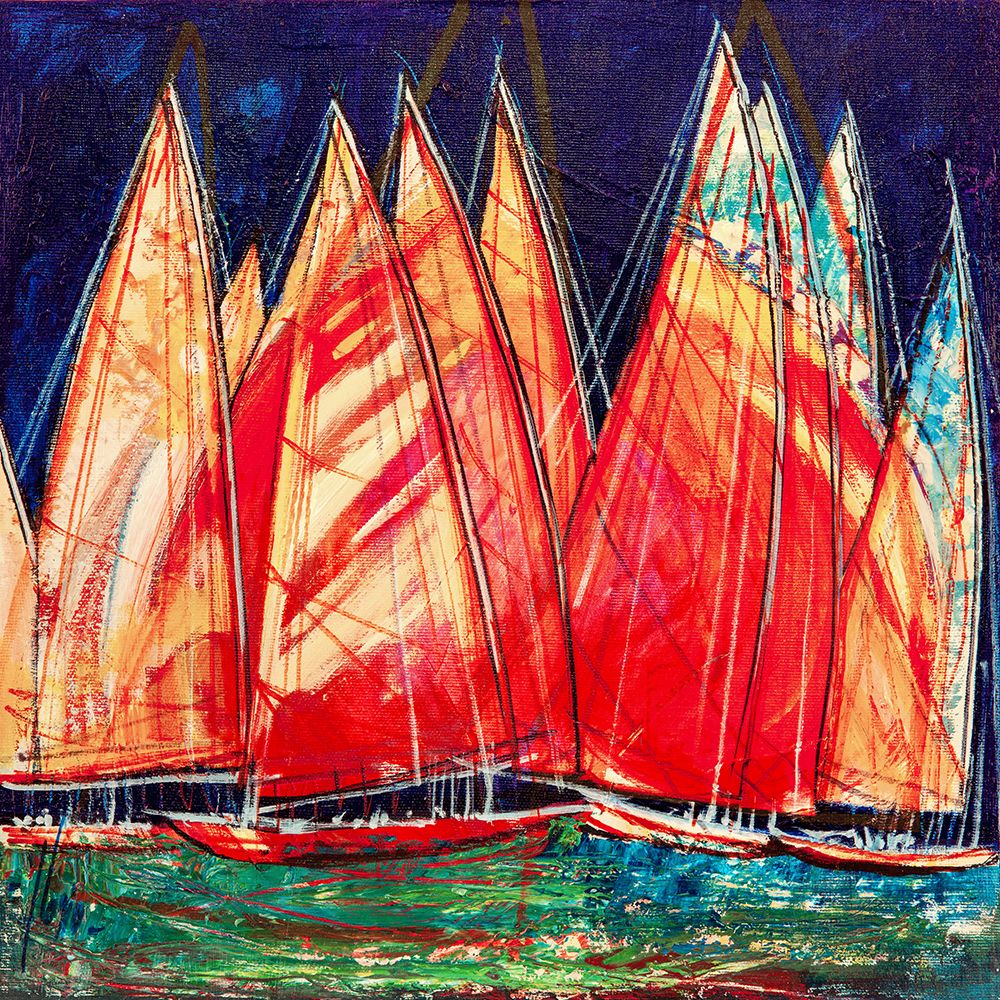 Regata Notturna II art print by Luigi Florio for $57.95 CAD