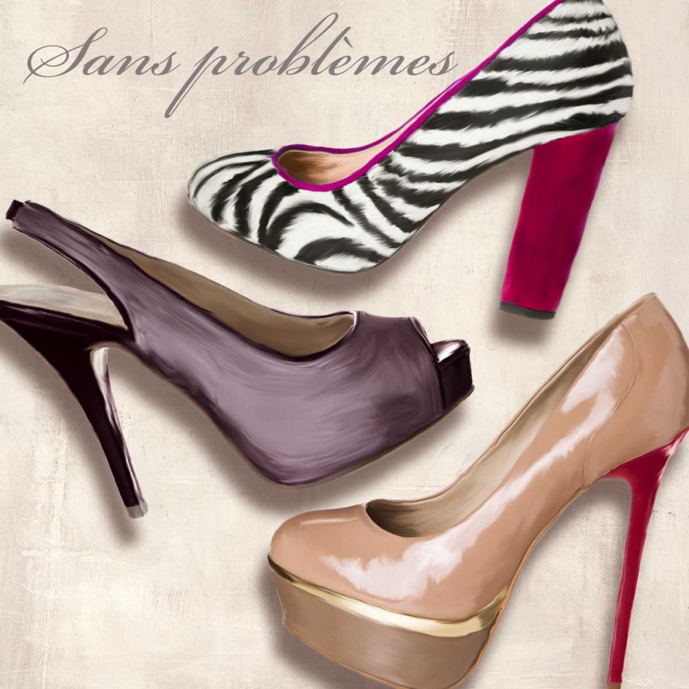 Sans problemes art print by Michelle Clair for $57.95 CAD