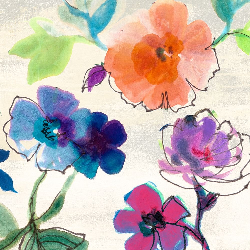 Flora II art print by Michelle Clair for $57.95 CAD