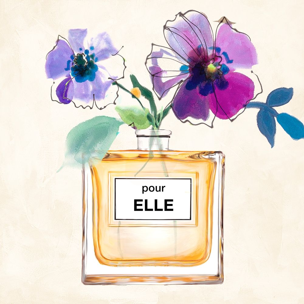 Pour Elle I art print by Michelle Clair for $57.95 CAD