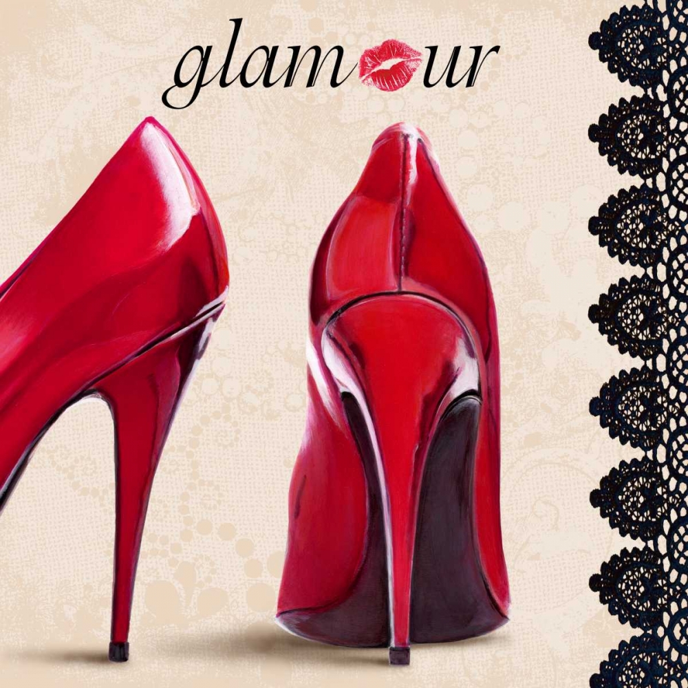 Glamour art print by Michelle Clair for $57.95 CAD