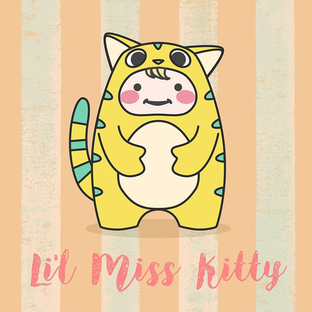 Lil Kitty art print by Malia Rodrigues for $57.95 CAD