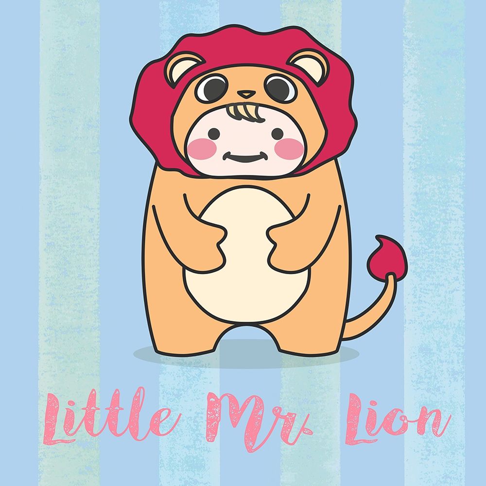 Lill Lion art print by Malia Rodrigues for $57.95 CAD