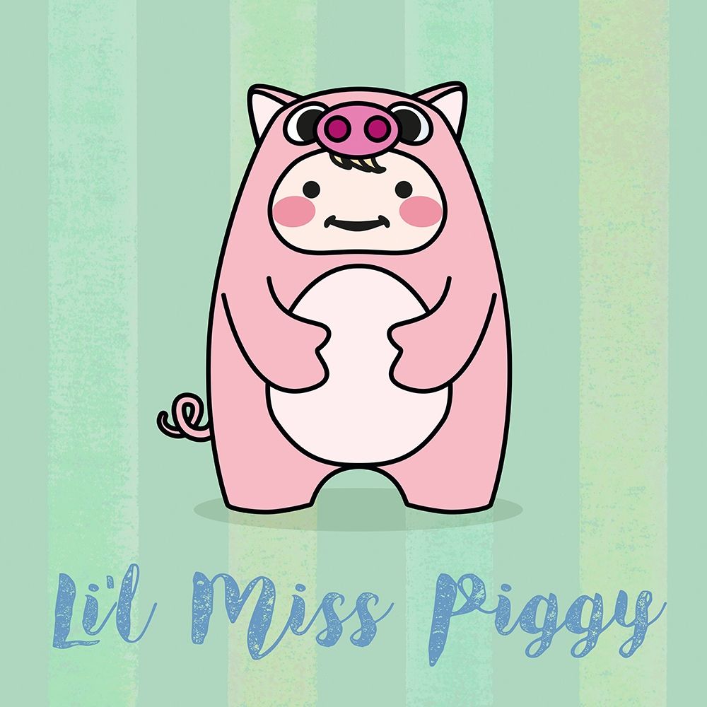 Lil Piggy art print by Malia Rodrigues for $57.95 CAD