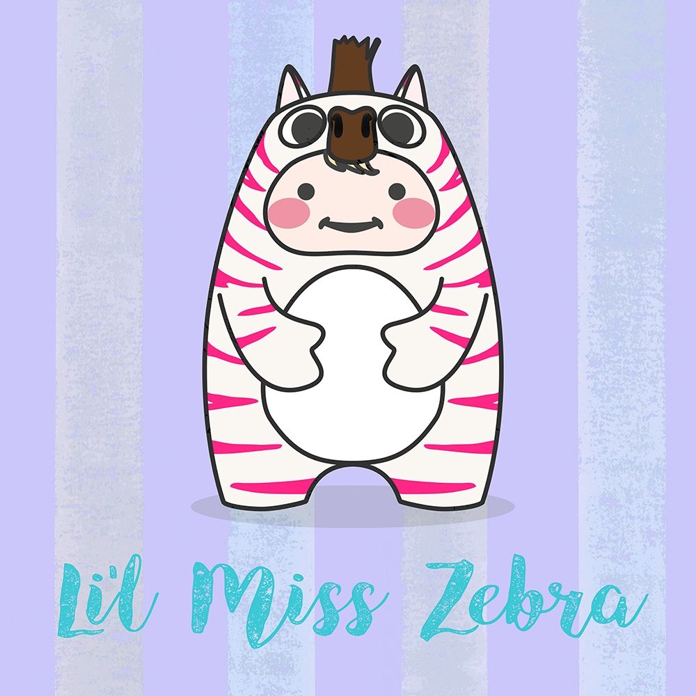 Lil Zebra art print by Malia Rodrigues for $57.95 CAD