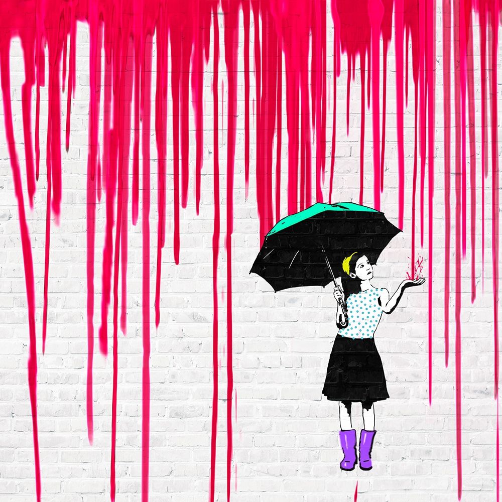 Expecting Red art print by Masterfunk Collective for $57.95 CAD