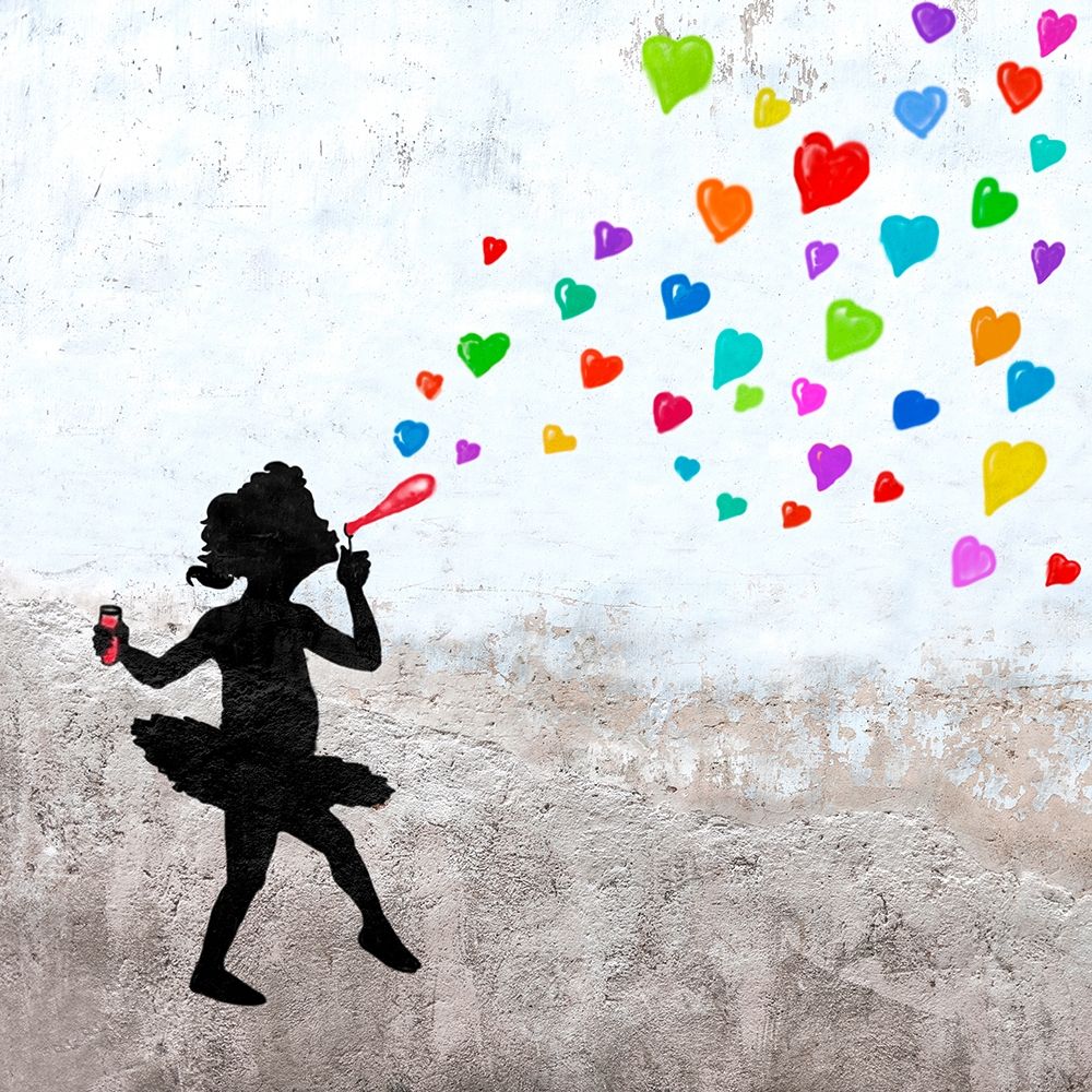 Love Bubbles (detail) art print by Masterfunk Collective for $57.95 CAD