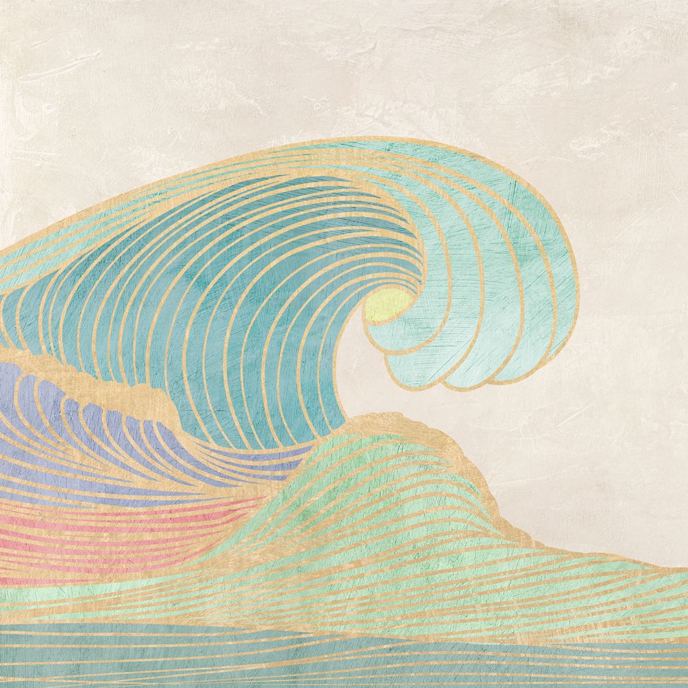The Wave art print by Miko Sayaka for $57.95 CAD