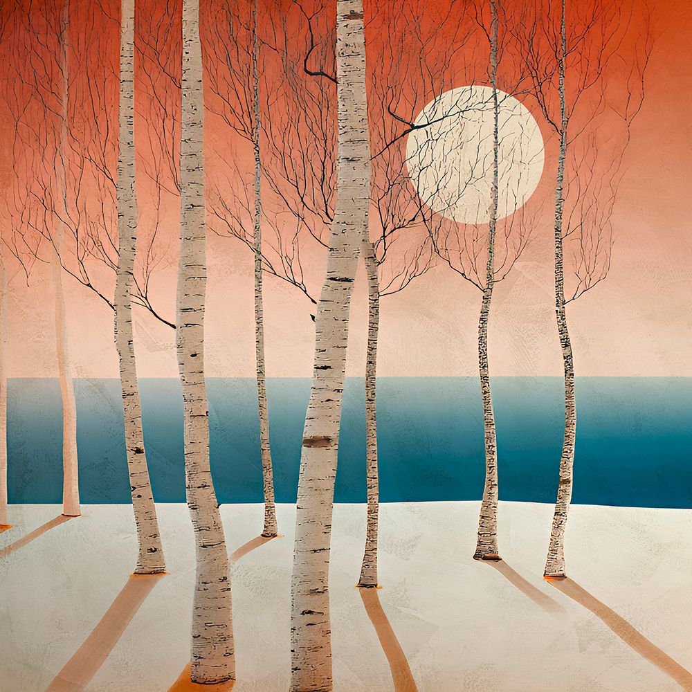 Moonlight on the Sea I art print by Sayaka Miko for $57.95 CAD