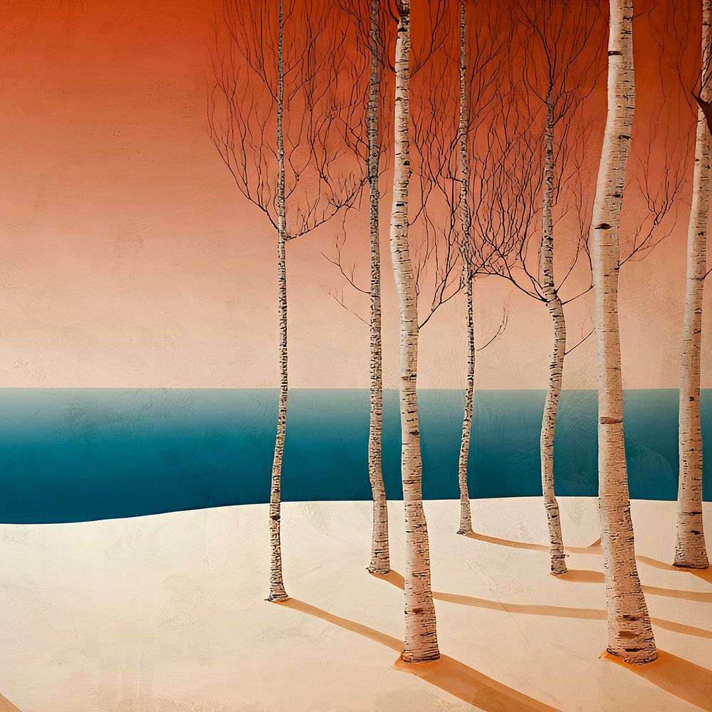 Moonlight on the Sea II art print by Sayaka Miko for $57.95 CAD
