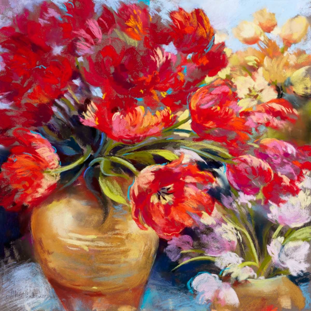 Tulip Firework art print by Nel Whatmore for $57.95 CAD