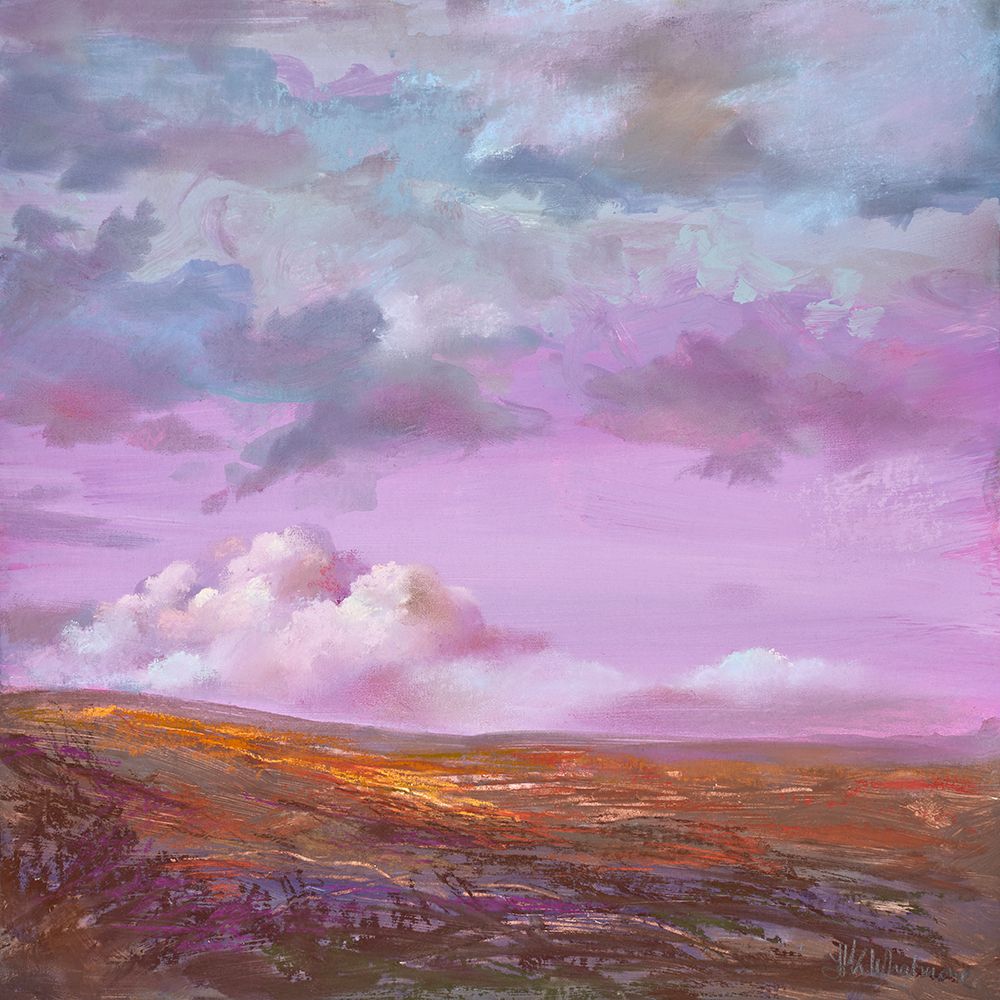 Sittting at the end of the rainbow with you art print by Nel Whatmore for $57.95 CAD