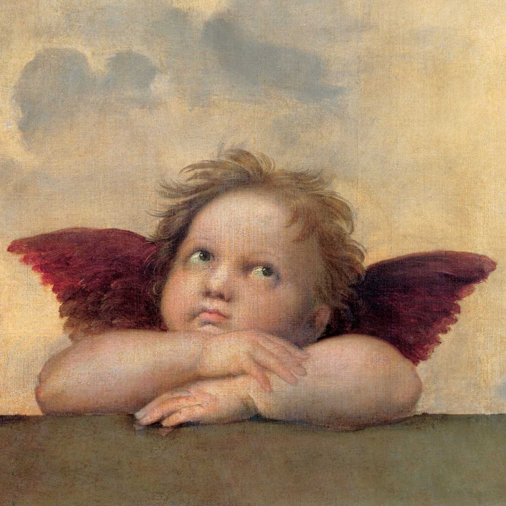 Angelo II - Madonna Sistina art print by Raffaello for $57.95 CAD