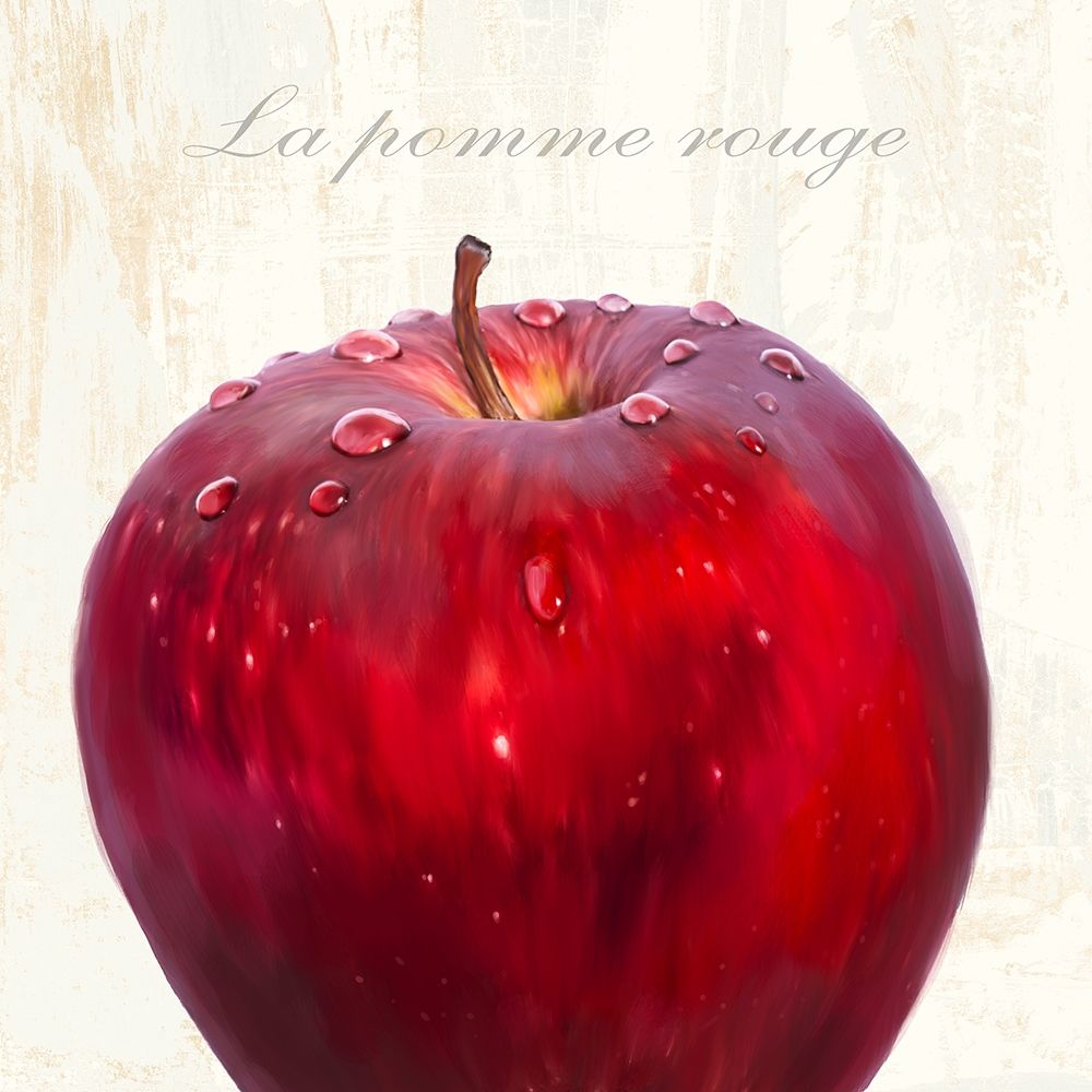 La pomme rouge art print by Remo Barbieri for $57.95 CAD