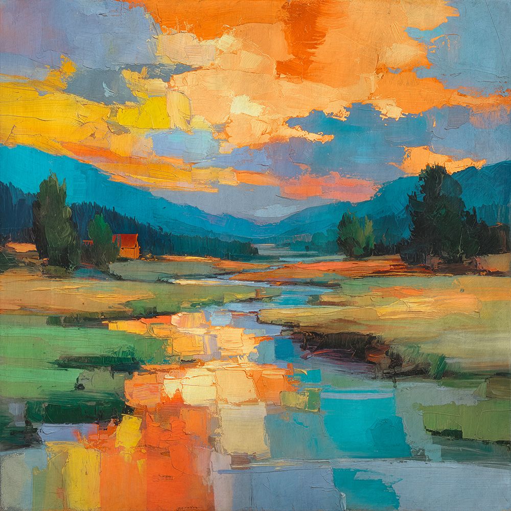 Stream through the Country art print by Ron Polter for $57.95 CAD