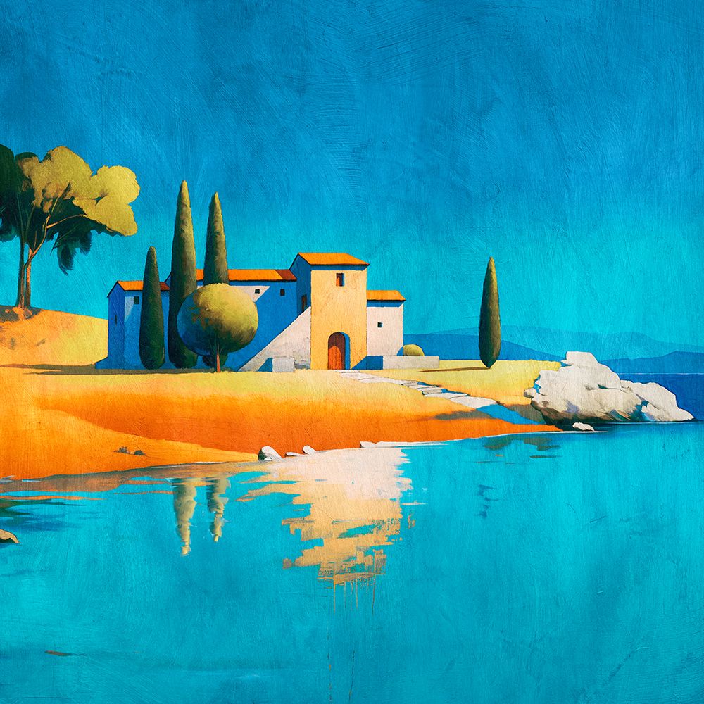 Casale sul mare art print by Renaldi Stefano for $57.95 CAD